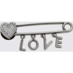 Crocs Love Safety Pin Jibbitz(TM) Charms