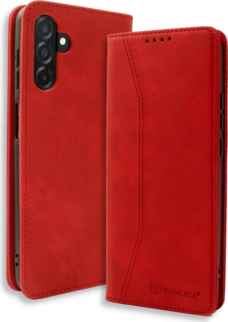 Θήκη Bodycell PU Leather Book Samsung Galaxy A36 5G - Red