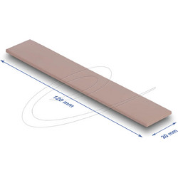 Thermal Pad Delock 120x20x3 mm για Μ2 (18483) Χωρίς Σιλικόνη - Ροζ 18483