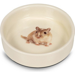 Glee Κεραμικό Μπολ για Τρωκτικά Hamster One Size 125ml