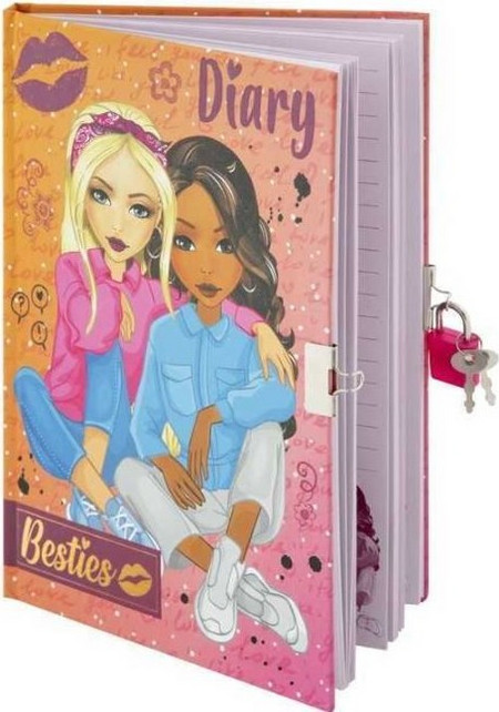 Grafix Ημερολόγιο Με Κλειδαριά Besties (140029)