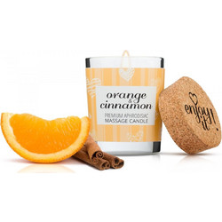 ORANGE & CINNAMON APHRODISIAC MASSAGE CANDLE 70ML