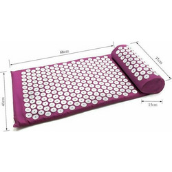 Συσκευή Μασάζ για το Σώμα Acupressure Mat Pillow Set (Διάφορα χρώματα)16131