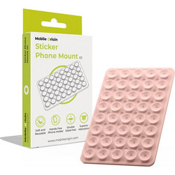 Mobile Origin Sticker Phone Mount O1 Light pink (MO-SPM-L-PNK)