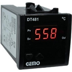 ΘΕΡΜΟΜΕΤΡΟ 48Χ48 0-600 DT481-230VAC-R