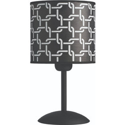 Arkolight 4420-1415 Πορτατίφ Ε27 Μαύρο Φ15xΥ28cm