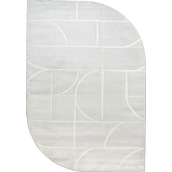 Χαλί Διαδρόμου (80x150) Ezzo Forma E460B2A Light Grey