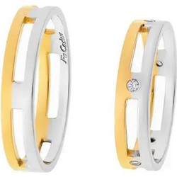 FaCad'oro WR-63S Ασημένιες Βέρες Γάμου