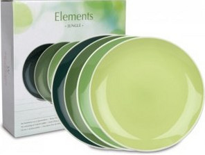 4TMX ΠΙΑΤΑ ΣΕ ΚΟΥΤΙ ΔΩΡΟΥ - Elements - Jungle 19cm