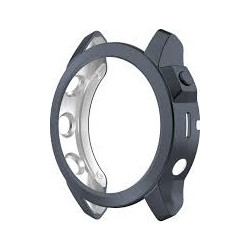 For Garmin Epix Pro 51mm Half Package Electroplated TPU Watch Protective Case(Grey)