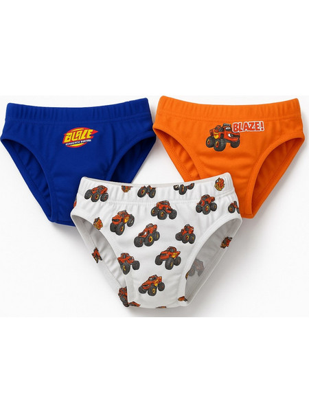 Βρακάκια Σετ 3τμχ Blaze Blue Orange White 80800430000