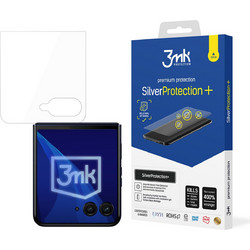 Antibacterial protective film 3mk SilverProtection+ for Motorola Razr 50 Ultra (front)