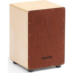 Κουτί Cajon VEVOR από Ξύλο Σημύδας Συμπαγές Κρουστό Όργανο με Σύρματα Snare