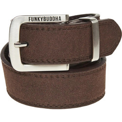 Funky Buddha Ανδρική Ζώνη Καφέ FBM010-046-10-BROWN