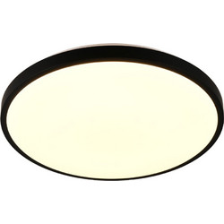 Φωτιστικό Οροφής - Πλαφονιέρα Slope R63771932 SMD 34W 3900lm 2700 - 6500K 49x7,5cm Black RL Lighting