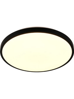Φωτιστικό Οροφής - Πλαφονιέρα Slope R63771932 SMD 34W 3900lm 2700 - 6500K 49x7,5cm Black RL Lighting