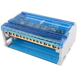 Διακλαδωτής ράγας JH8415 4 μπάρες με 15 θέσεις 125A 51x86x132.5mm - 147-11245
