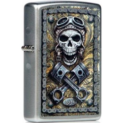 Zippo 1020 Motorcycle Skull