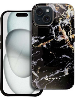 Forcell F-Protect Mirage - Θήκη με Υποστήριξη MagSafe για Apple iPhone 15 Pro σε Μαύρο Χρώμα