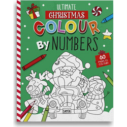 Τετράδιο ζωγραφικής με νούμερα Ultimate Eurowrap Α4 Xmas 34X35993CBNC