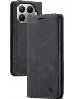 Θήκη Xiaomi 15T Pro Spacecase Wallet Πορτοφόλι - Black (5905719132804)