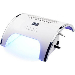 Επαγγελματικό φουρνάκι νυχιών UV/LAMP 36 LED + συλλέκτης σκόνης 2 σε 1 με δύο ισχυρούς ανεμιστήρες OEM