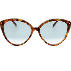 Missoni MIS0004/S 2NL Γυναικεία Γυαλιά Ηλίου Cat Eye Κοκάλινα Ταρταρούγα με Μπλε Degradee Φακό