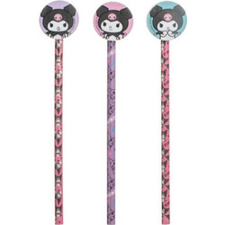 Μολύβι Γόμα Kuromi Hello Kitty and Friends 3801030160828