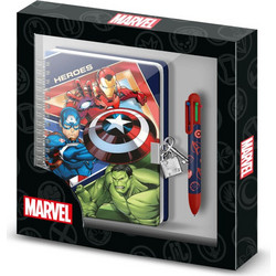Marvel Avengers Diary + pen