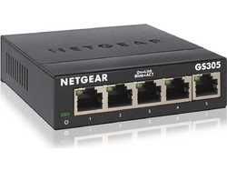 Netgear GS305 V2 Unmanaged L2 Switch με 5 Θύρες Ethernet 1Gbps