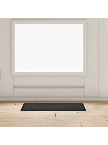 Χαλάκι Εξώπορτας Ανθρακί 60 x 40 x 1.2 εκ. Ύφασμα τέντι 42013434