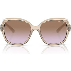 Vogue VO2871S 2990/68 Γυναικεία Γυαλιά Ηλίου Oversized Κοκάλινα Ροζ με Καφέ Degradee Φακό