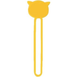 Silicone cable reel - yellow