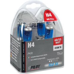 Lampa Η4 Xenon Blue 12V 60/55W 4500k 2τμχ