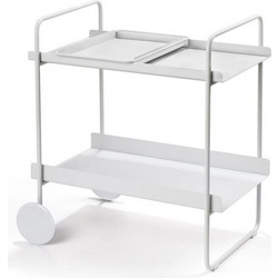 Τρόλεϊ Μπαρ Μεταλλικό A-Cocktail 26998 60,6x40,5x66,4cm Soft Grey Zone Denmark Μέταλλο