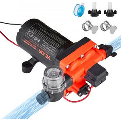 VEVOR Αντλία Νερού RV 12V DC, 5 GPM, Αυτοεκκινήσιμη, 70 PSI για RV/Κάμπινγκ/Θαλάσσιες Εφαρμογές DDGMSBCGK12VVRA9W001V9
