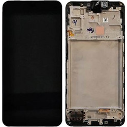 Γνήσια Οθόνη LCD με Μηχανισμό Αφής και Πλαίσιο για Samsung Galaxy A17 5G A176 GH82-38045A - Μαύρη