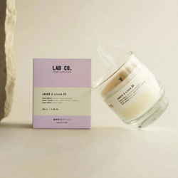Lab Co. 2 Amber + Clove - Φυτικό Κερί 200g
