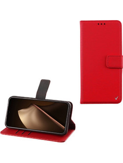 Volte-Tel Allure Magnet Book Stand Clip Θήκη Red (Xiaomi 15T Pro 5G 6.83in)