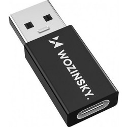 Wozinsky Μετατροπέας USB-A male σε USB-C female 1τμχ WAAC-01