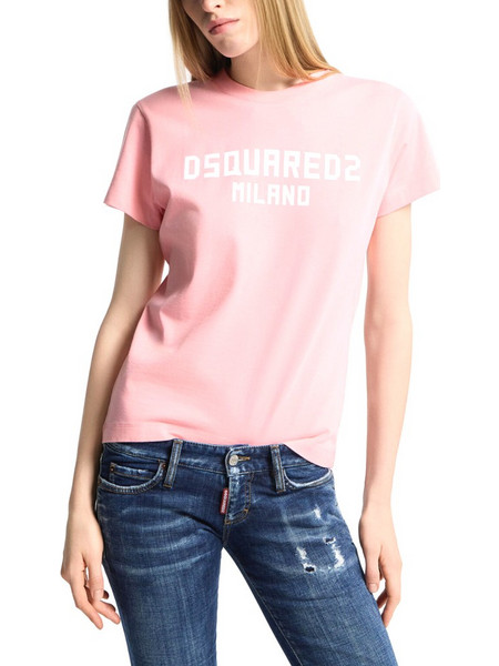 LOGO CREW NECK T-SHIRT WOMEN DSQUARED2