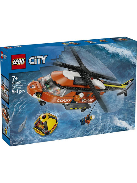Lego City Coast Guard Helicopter για 7+ Ετών 60503