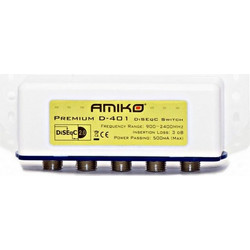 Amiko D-401 Διακόπτης DiSEqC Δορυφορικής