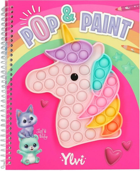 Ylvi - Pop & Paint colouring book (0413755)