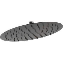 Κεφαλή Ντους Στρογγυλή Slim DSN07BL Φ30cm Black Ferro Ορείχαλκος