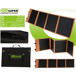 GDSUPER ΑΝΑΔΙΠΛΟΥΜΕΝΟ ΗΛΙΑΚΟ ΠΑΝΕΛ 18V/40W GD-Z40