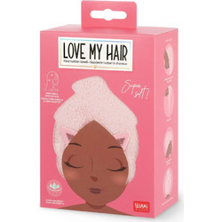 Kitty Hair Turban Towel Legami | Love My Hair | HTW0002
