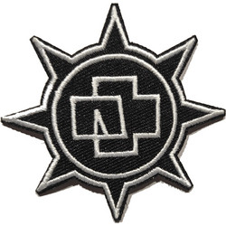 RAMMSTEIN Υφασμάτινο Σήμα Ραπτικής 6X6εκ