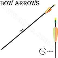 Alpin - Βέλος Fiberglass Black 26'' 6,9mm