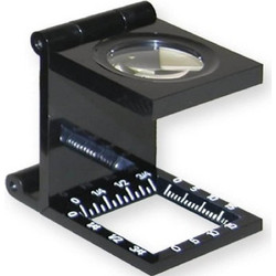Πτυσσόμενος μεγεθυντικός φακός Carson(R) LinenTest 6,5x20mm (LT-20) LT-20